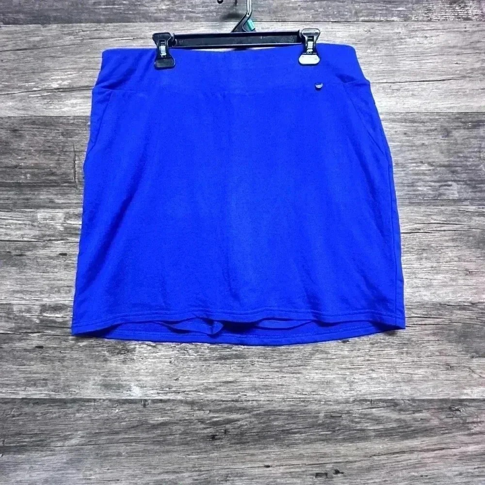 Jones New York Blue Mini Skirt Casual Athletic Resort Wear‎